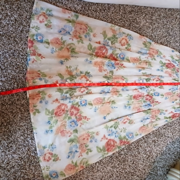 Express Vintage Floral Skirt L NWT - Picture 7 of 13